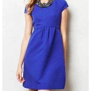 Anthropologie Cap Sleeve Empress Dress