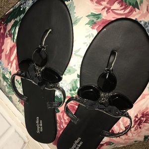 Simply Vera by Vera Wang jewel sandals