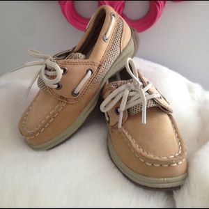 Girls Sperry topsider 8M