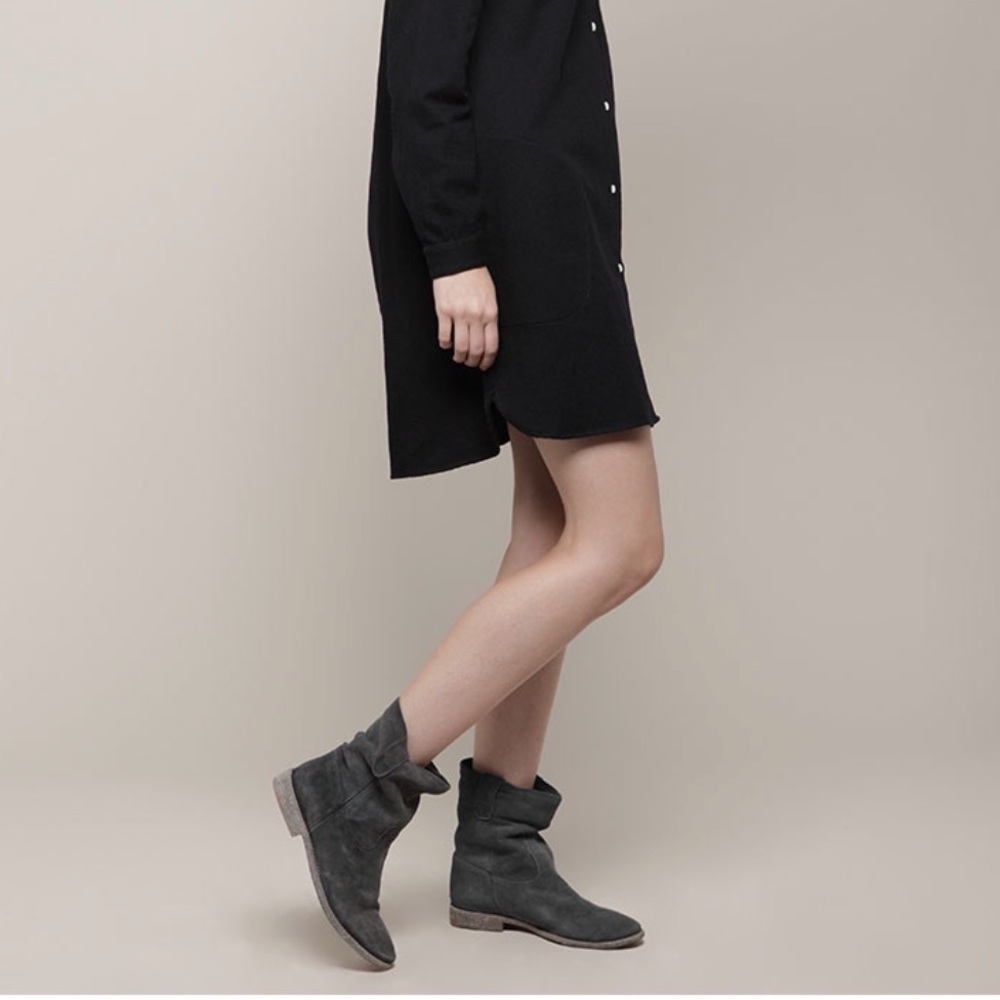 Isabel marant Jenny black leather