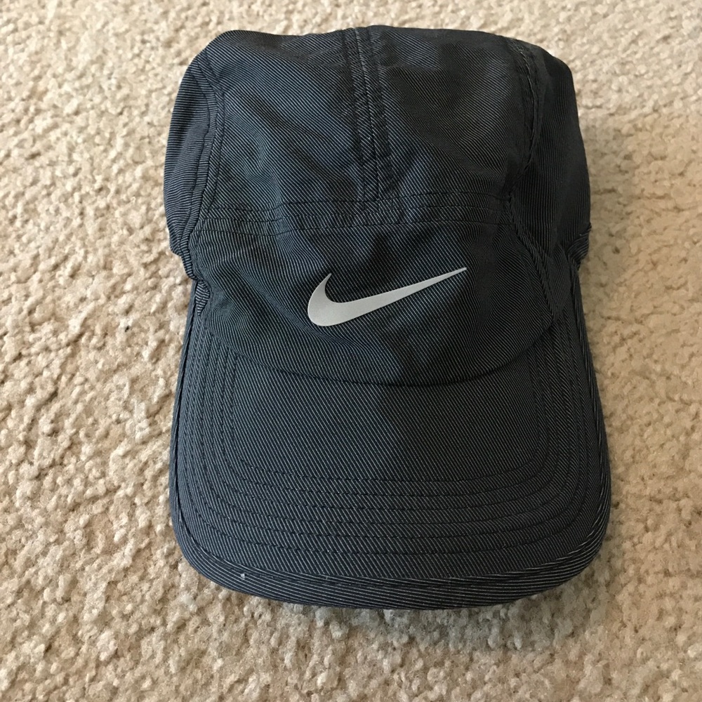Nike DRI-FIT Hat, gray. Women's