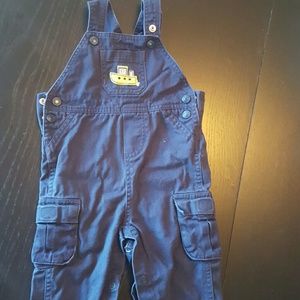 Carters Navy Overalls sz 9m