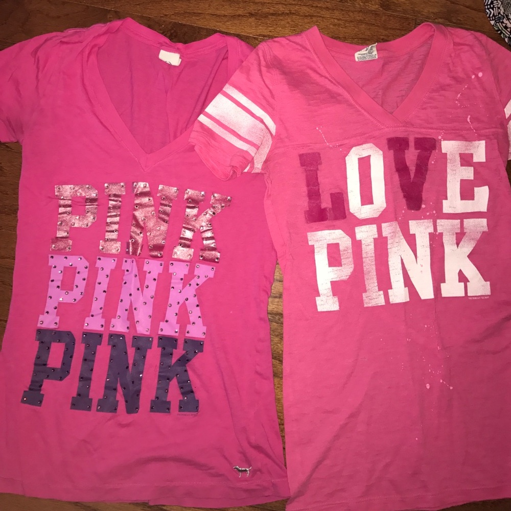 Victoria secret pink tee-shirts DEAL🎉