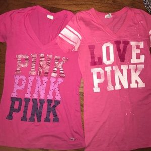 Victoria secret pink tee-shirts DEAL🎉