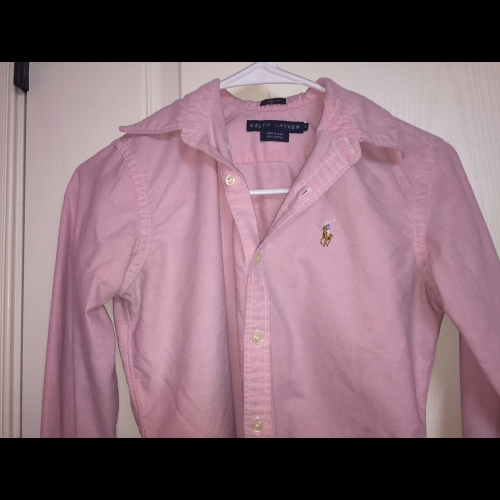 Women's polo button up