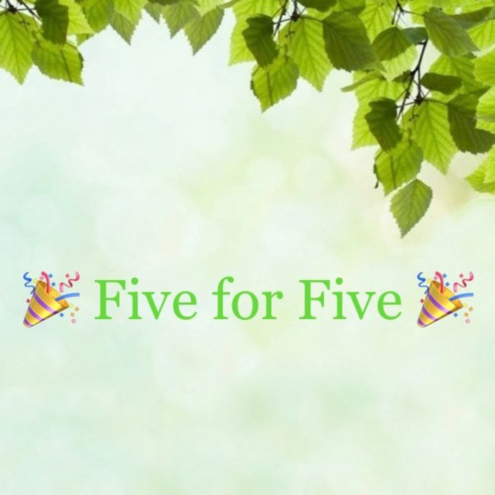 🎉 Five for Five Shares! 🎉