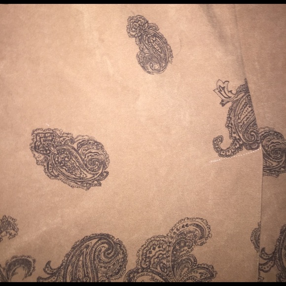 Suade LIKE  semi-paisley maxi skirt - Picture 3 of 3