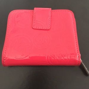 Michael Kors pink patent wallet