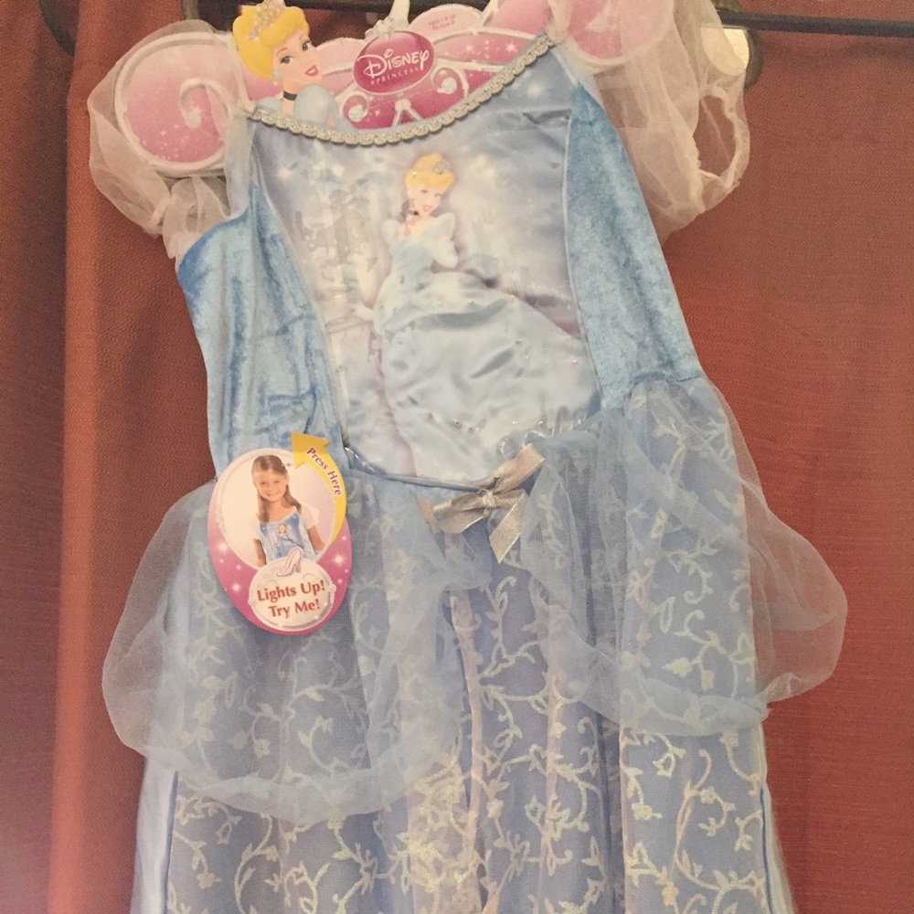 Cinderella light up Disney Princess costume.