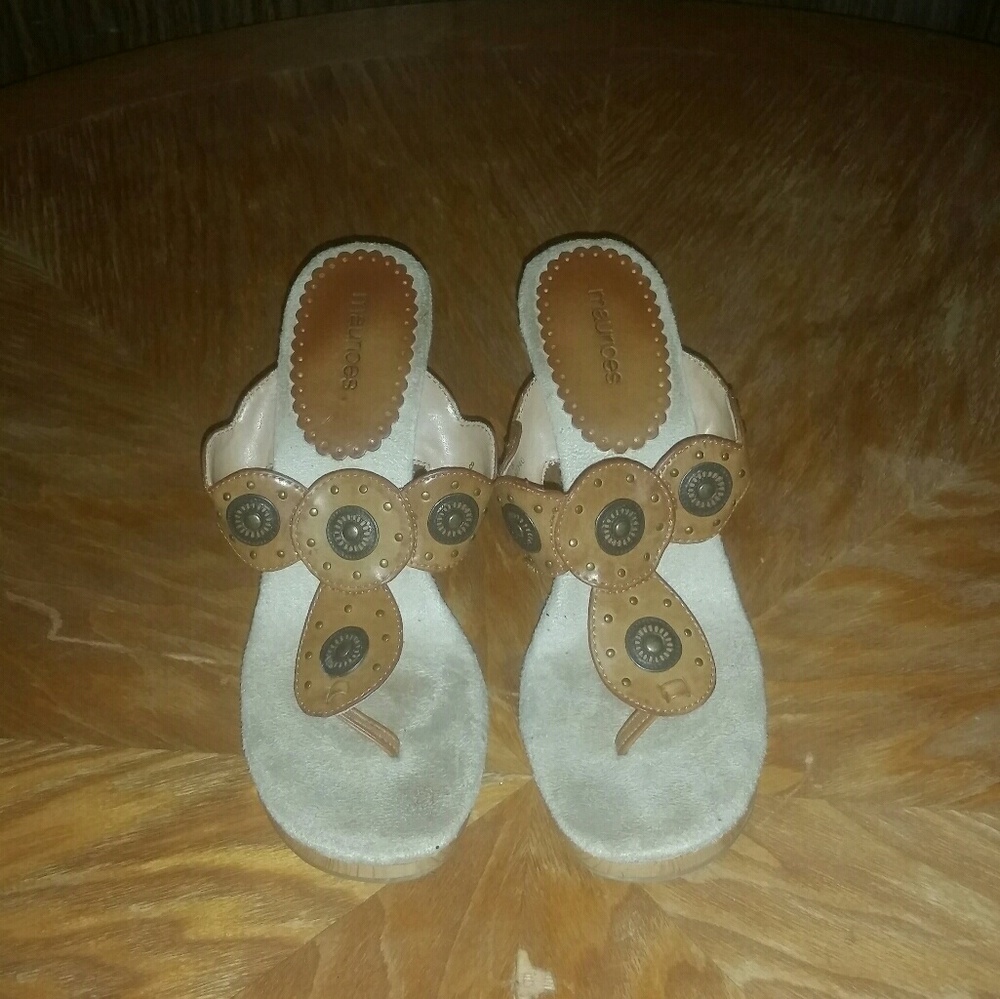 Tan Western Looking Heels