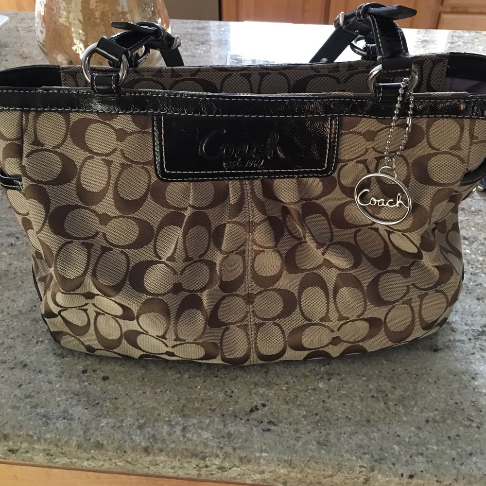 Coach Tote Bag: Classic Brown Coach