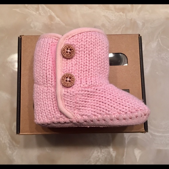 UGG Other - UGG Baby Purl Boots Pink Sz 0/1
