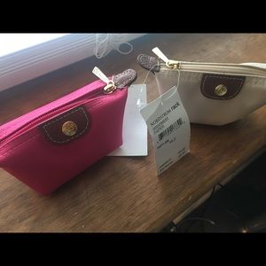 Longchamp mini coin purses