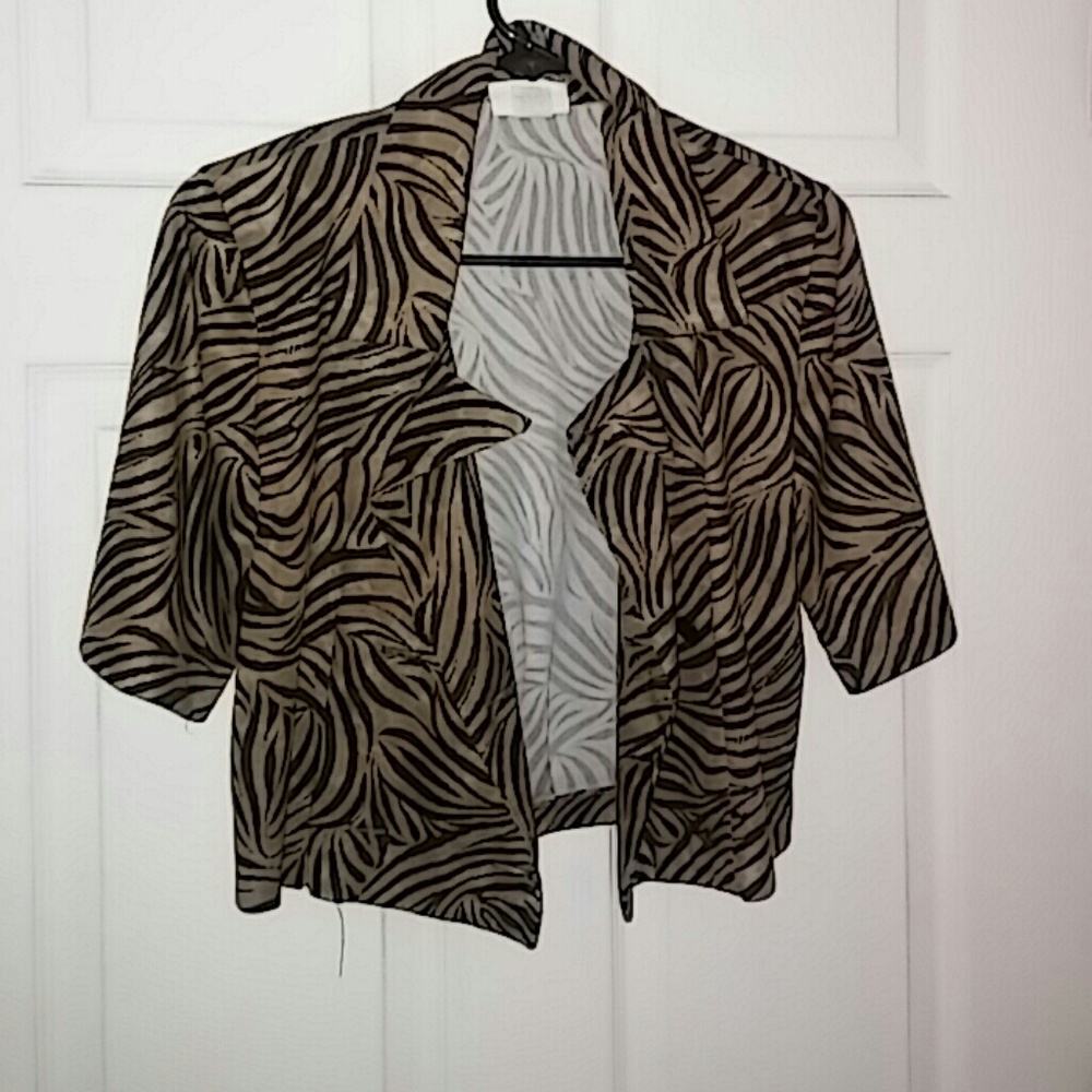 Crop blazer