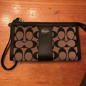 Coach wristlet