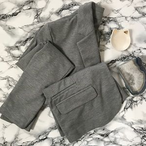 Heather Grey Stretch Blazer