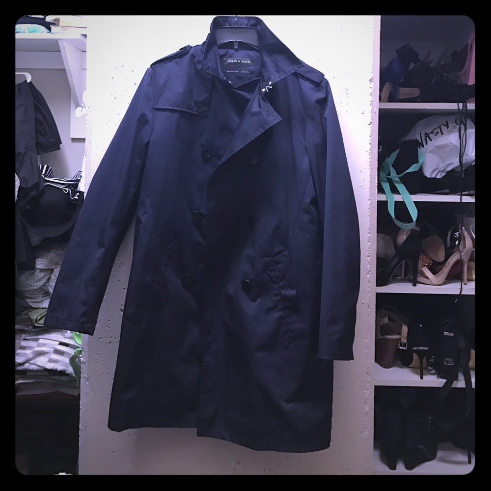 Men's Zara Trench Coat size M