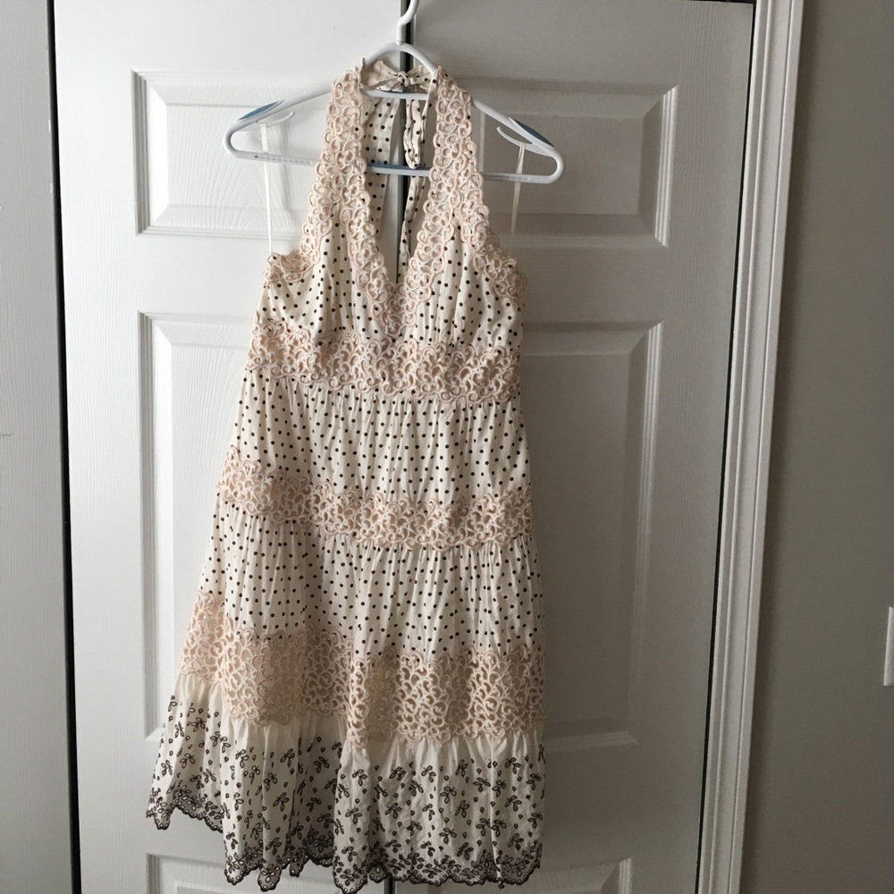 BCBG summer halter dress