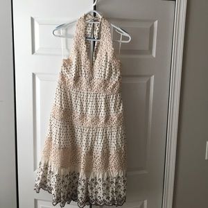 BCBG summer halter dress