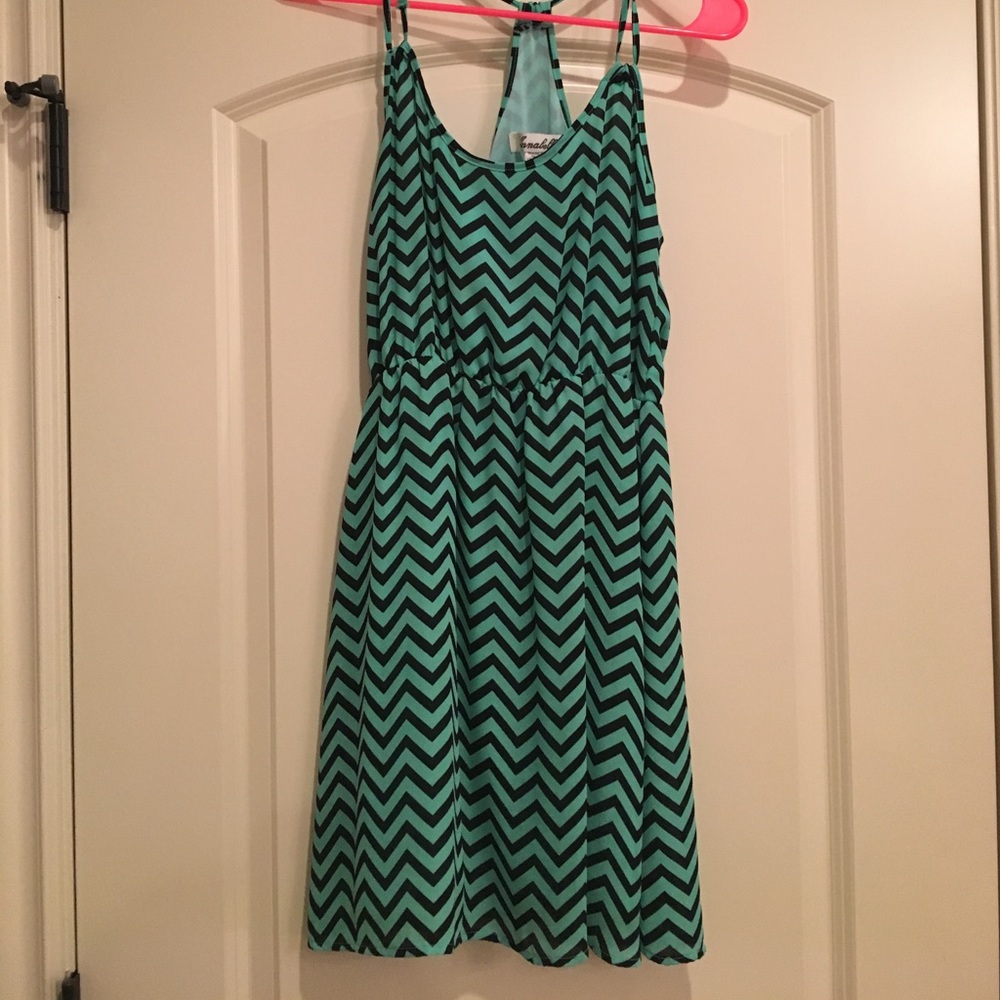 Annabella Chevron Dress