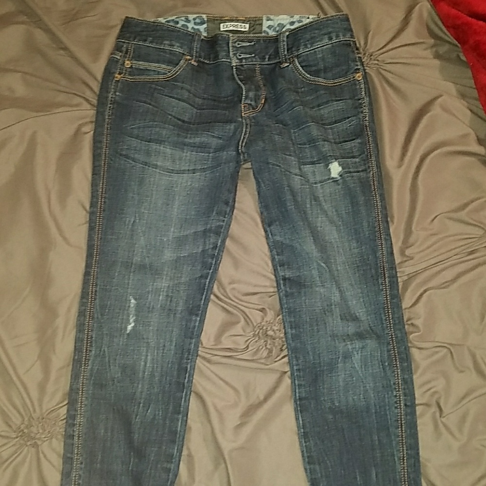 Express Modern Boyfriend Jeans