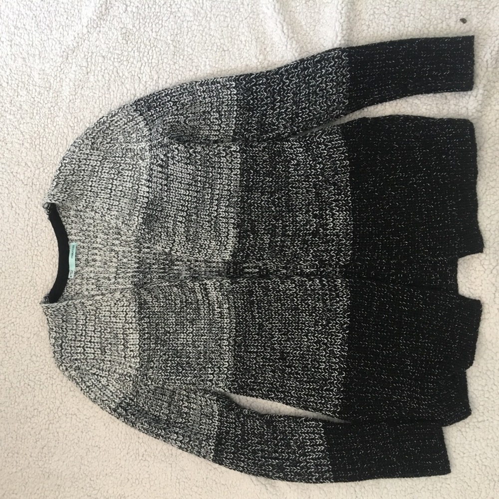 Maurice's ombré striped cardigan