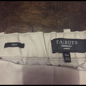 Talbots khaki slacks size 14W