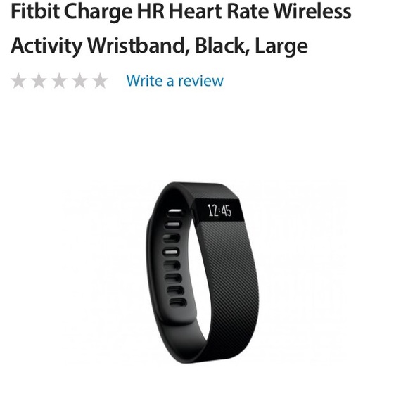 Fitbit Accessories - New Fitbit Charge HR with charger