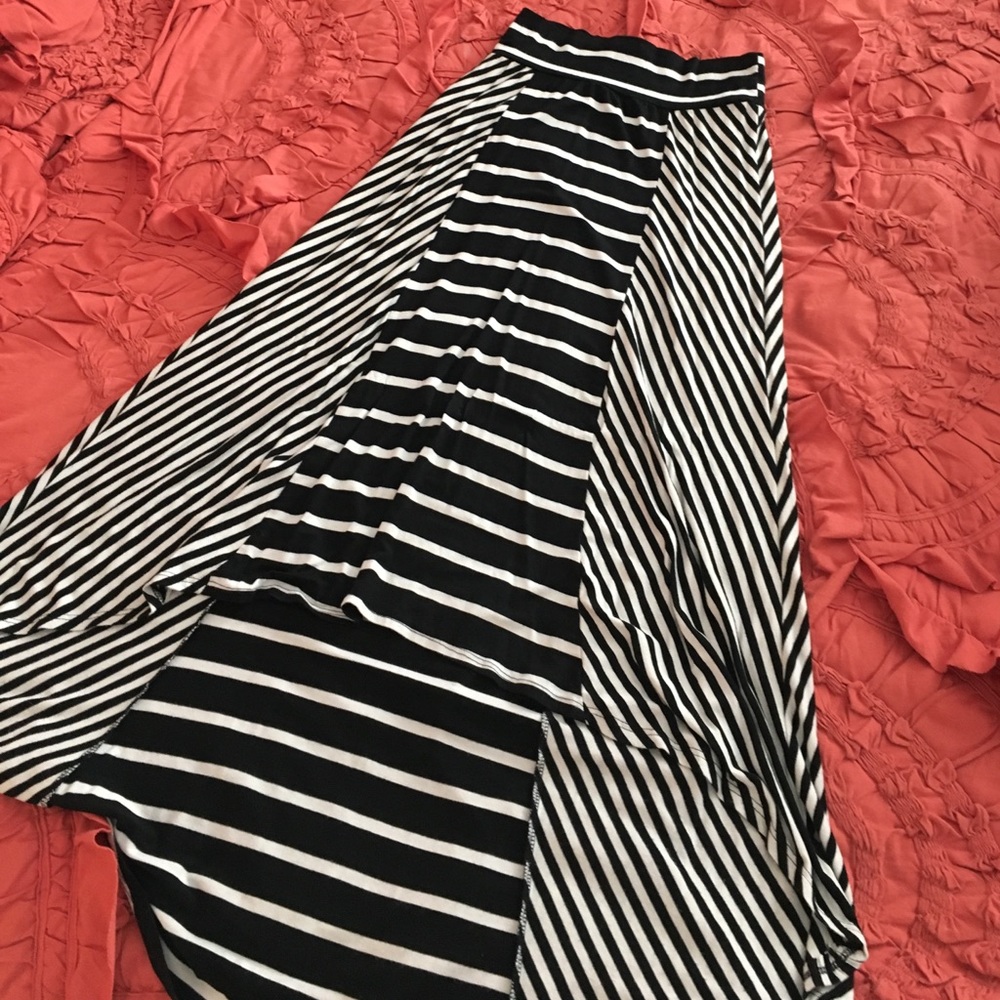 Bobeau High-Low Maxi Skirt
