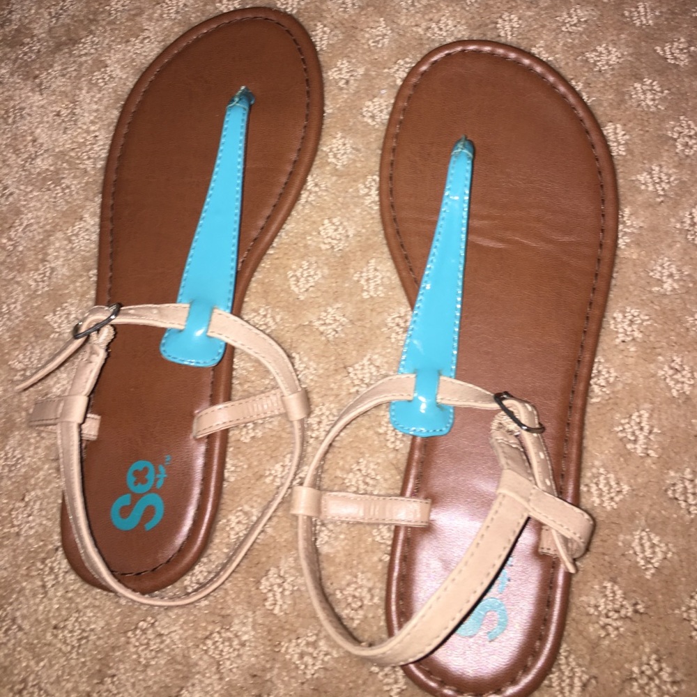 Brown sandals