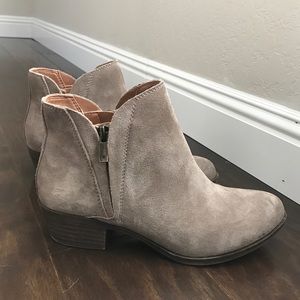Lucky Suede Booties