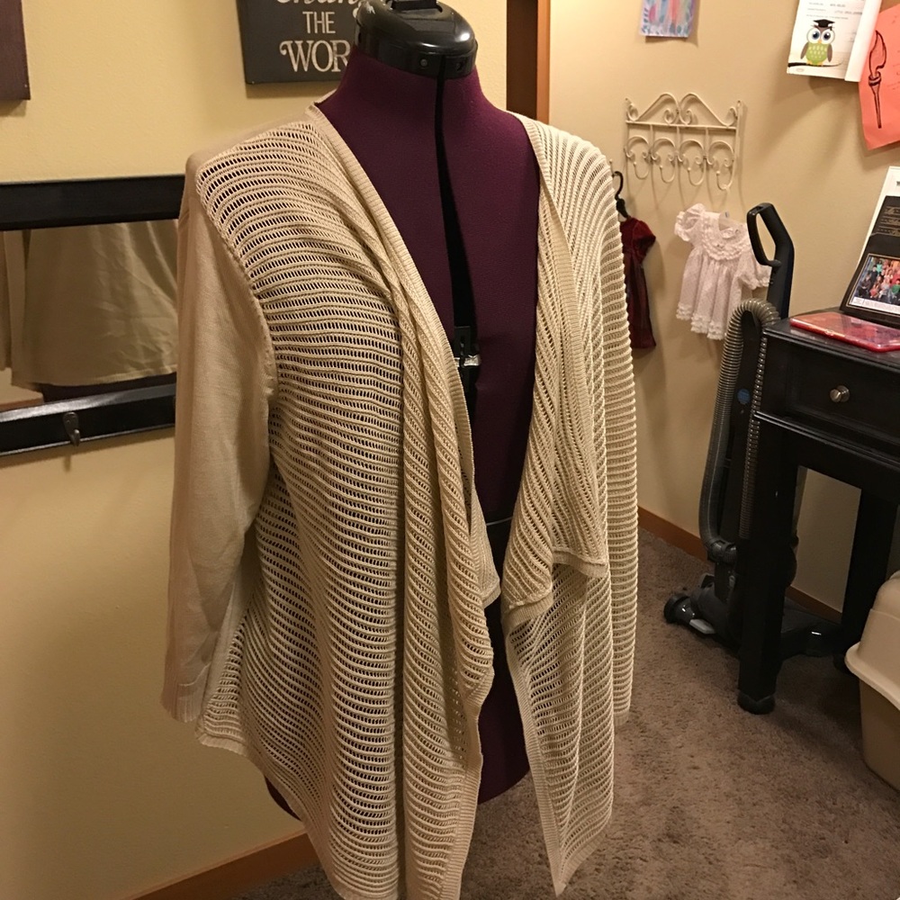Cream colored sweater