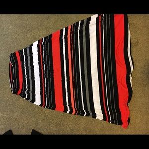 Striped Merona skirt - large