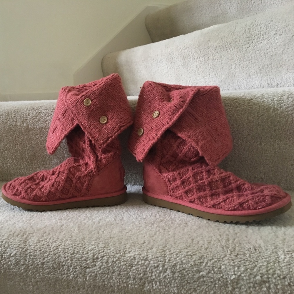 Long Knit Ugg Boots