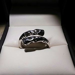S925 SILVER UNISEX TRIBAL RING