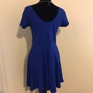 Blue dress