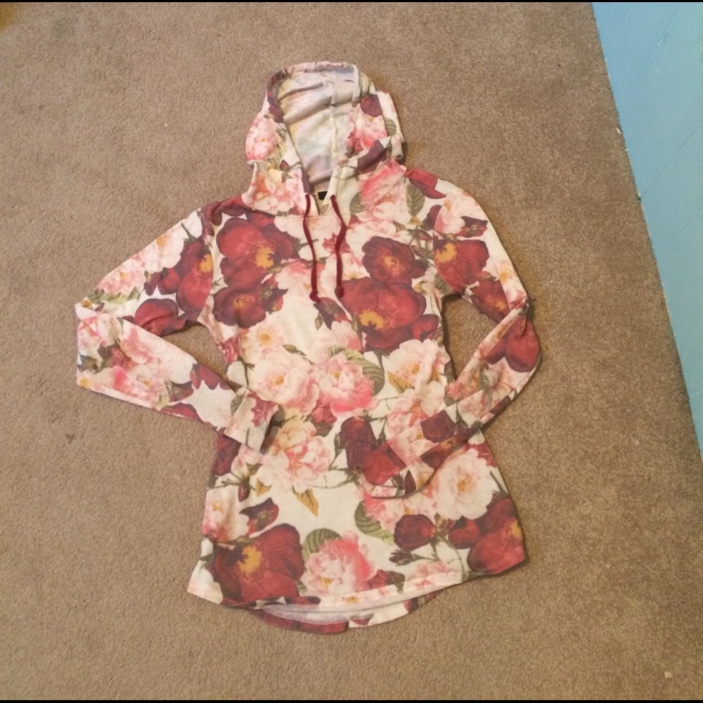Floral sweatshirt