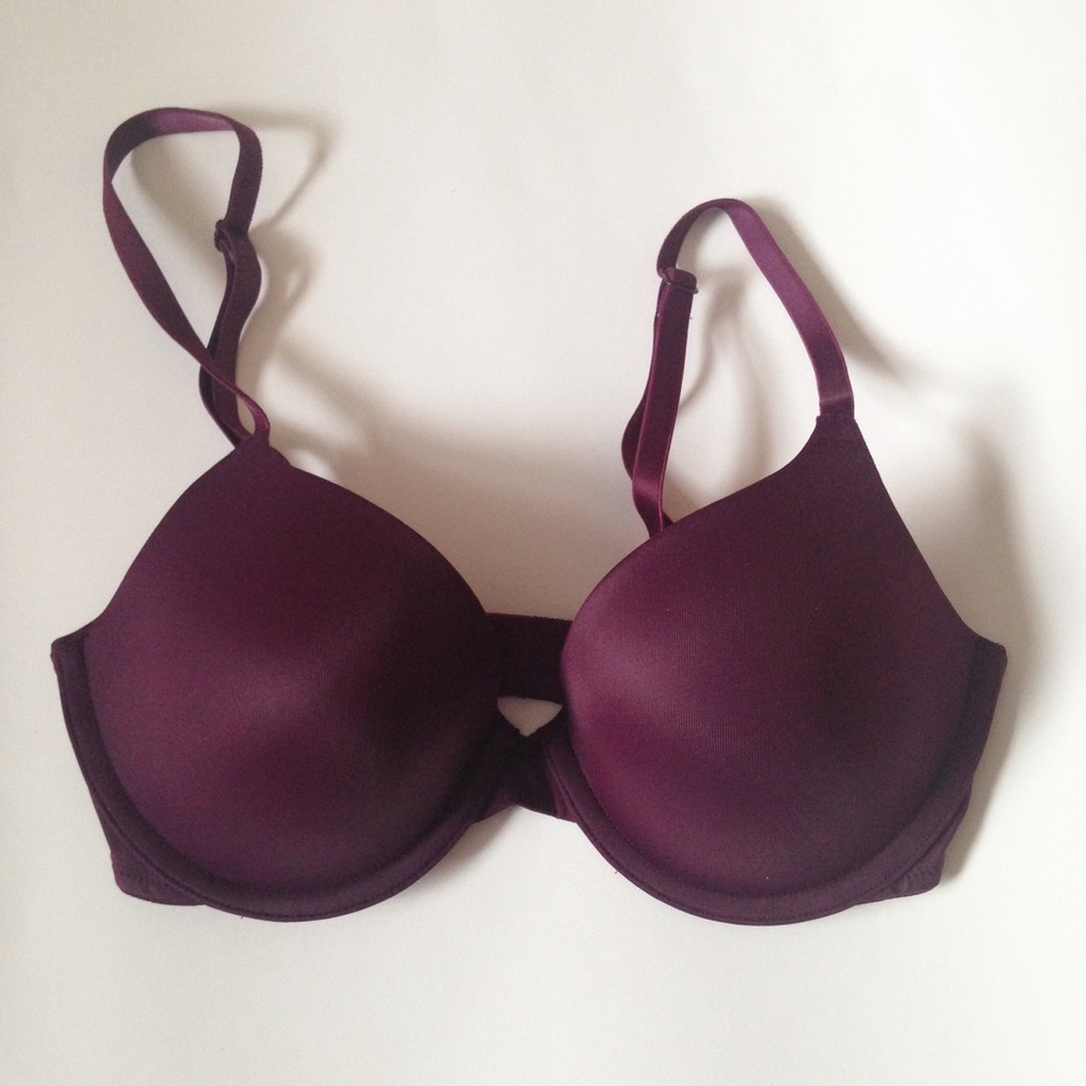 Maroon "Wear Everywhere" T-Shirt Bra