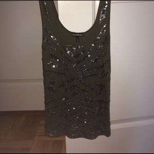 Express sequence tank top