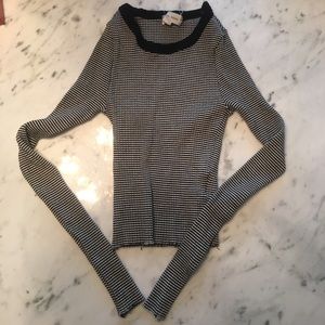 Urban outfitter cropped long sleeve