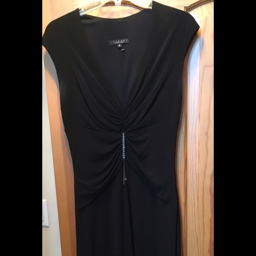 Black evening dress