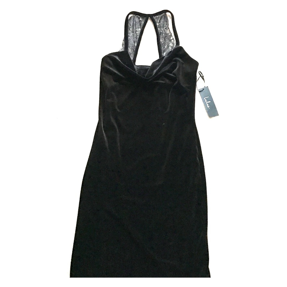 Velvet bodycon dress
