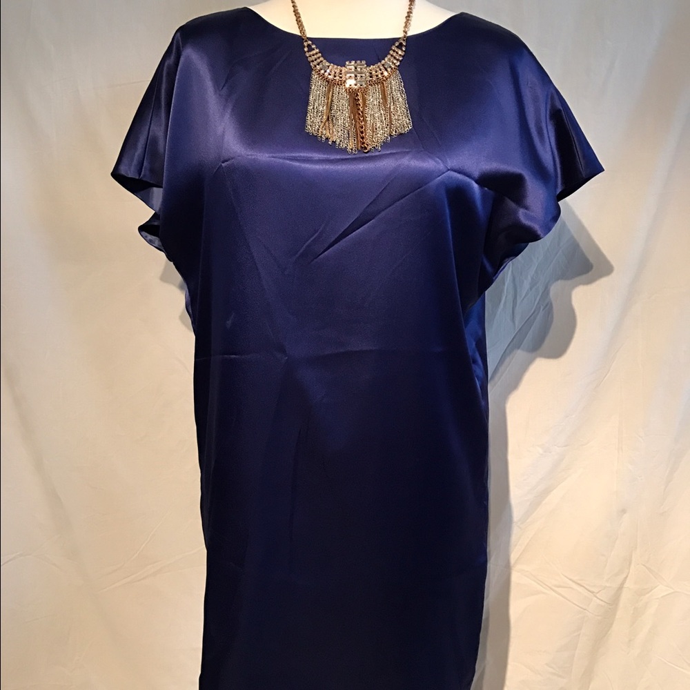 Rich Purple Shift Dress