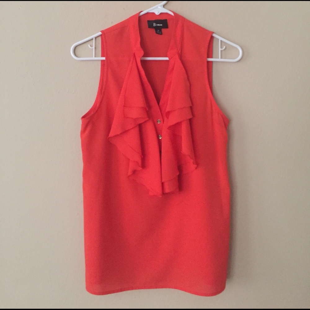 Dressy Orange Blouse