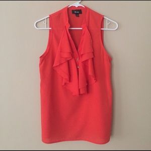 Dressy Orange Blouse