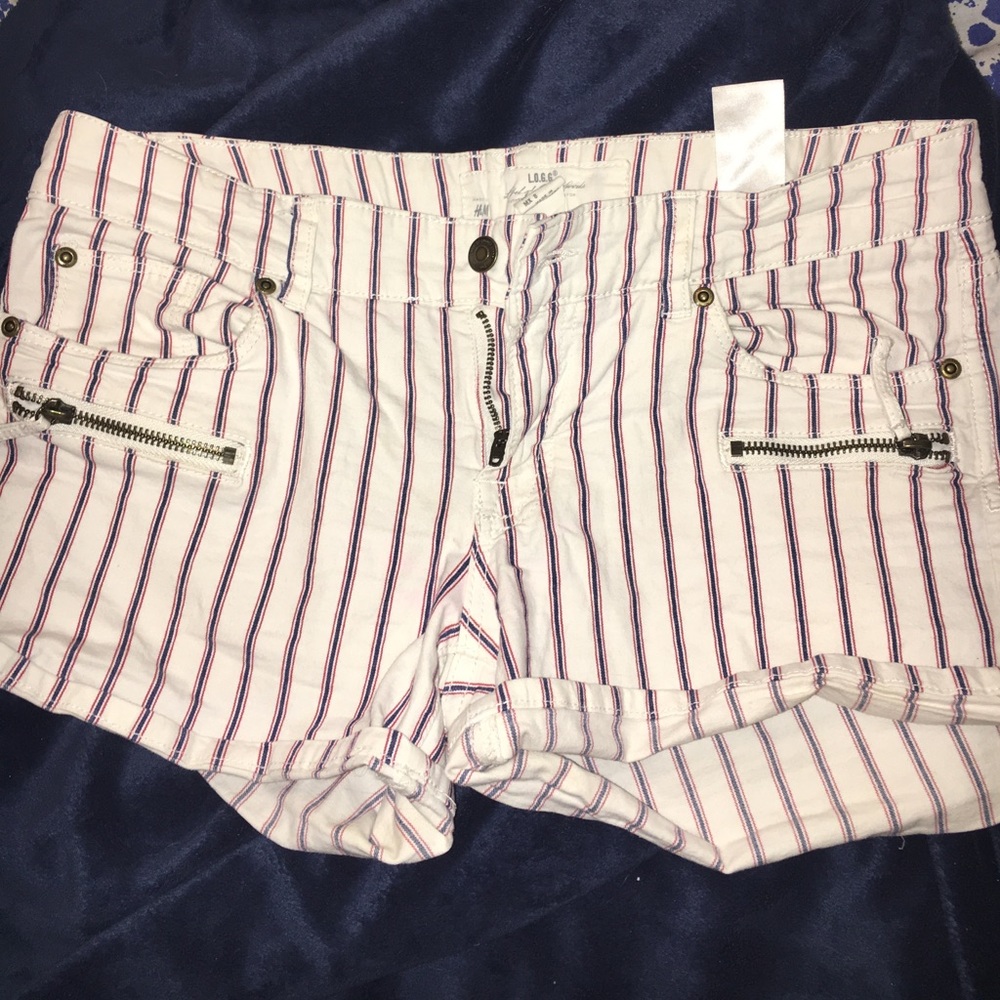 H&M patriotic shorts