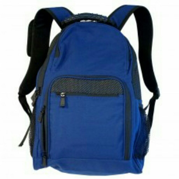 Dark blue backpacks