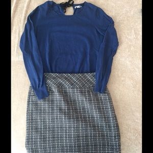 **Bundle** Tweed Skirt and Sweater