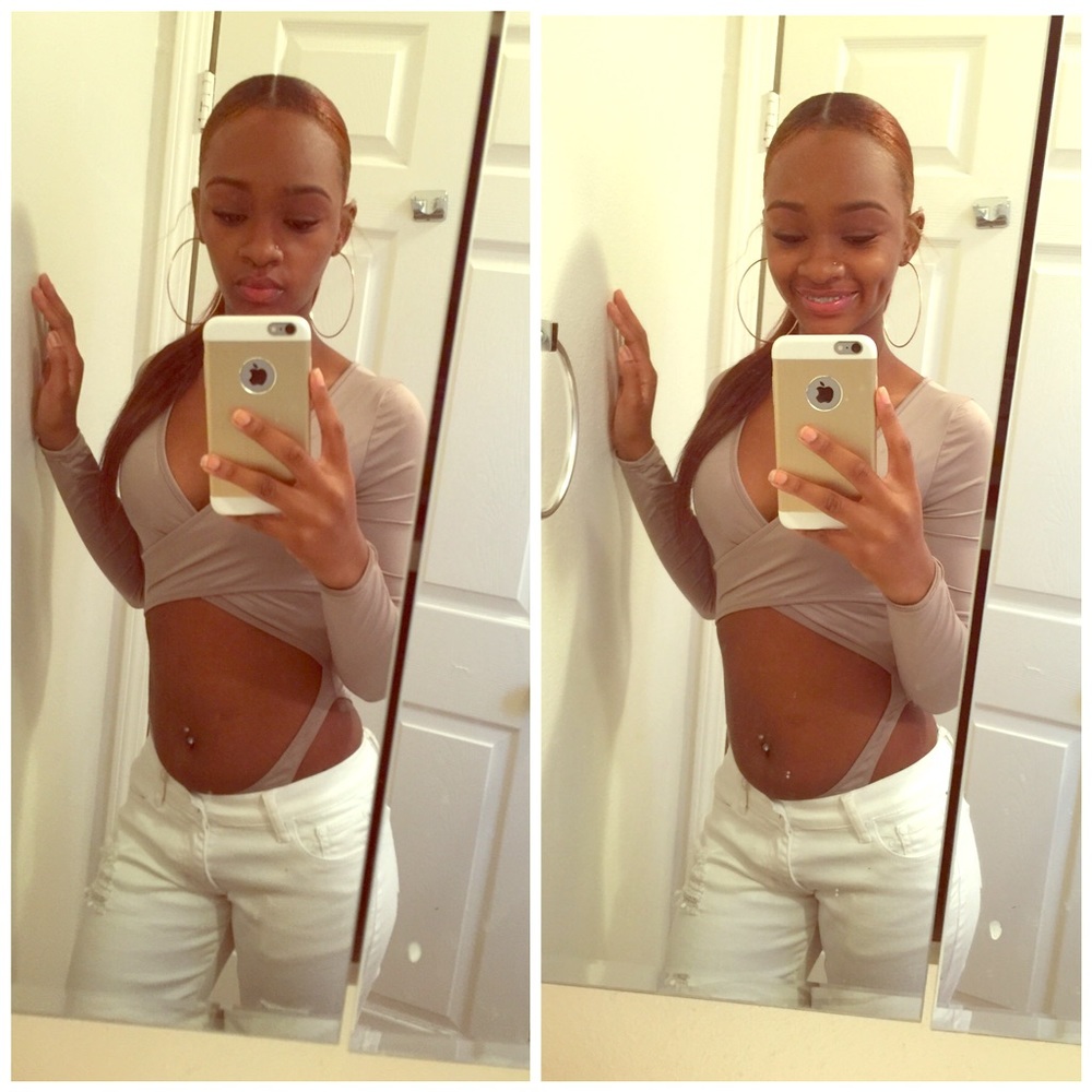 Multi-cut one piece shirt