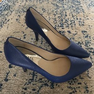 Michael Kors Flex Blue Heels